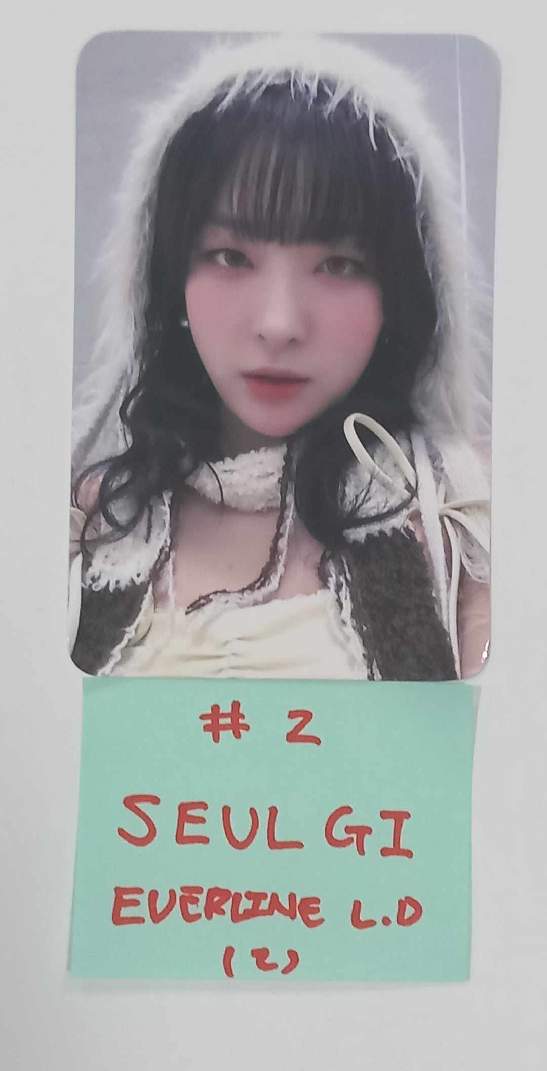 Red Velvet  "Chill Kill" - Everline Luck Draw Event Photocard [24.1.15] - HALLYUSUPERSTORE