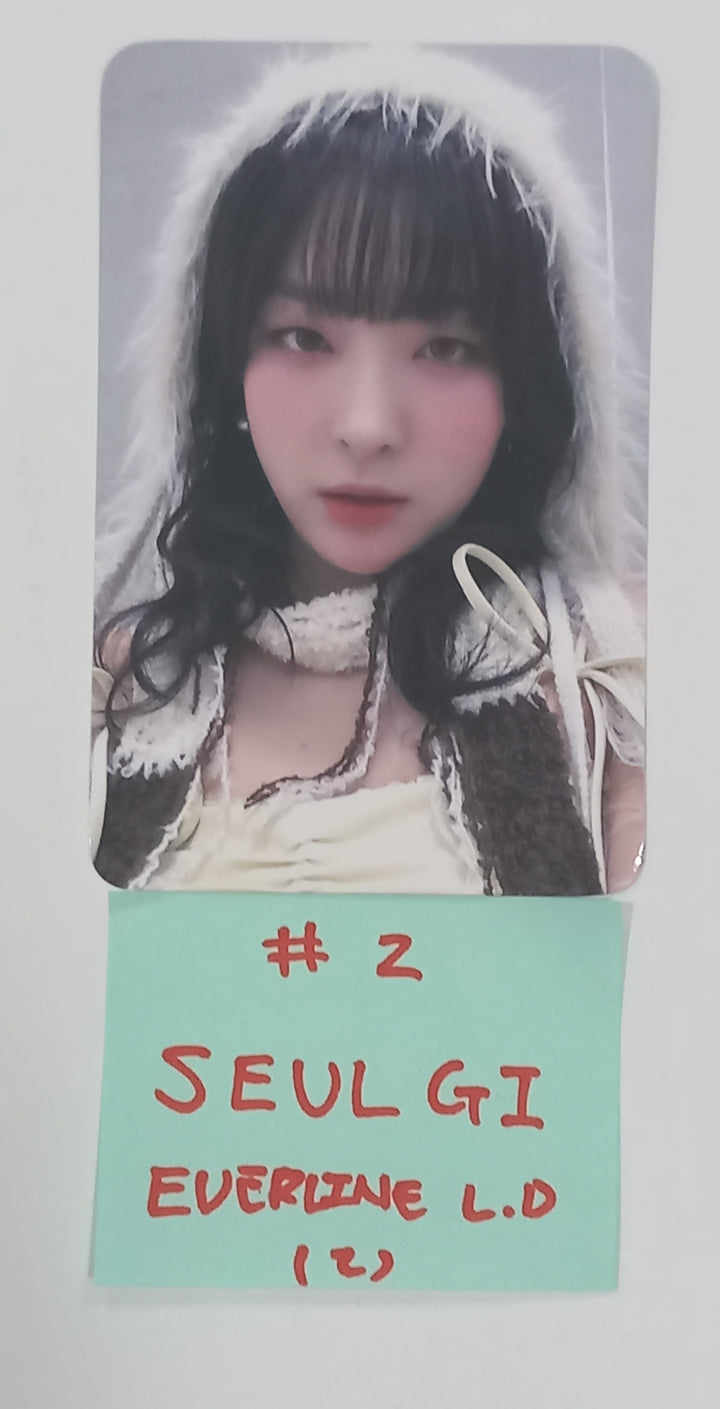 Red Velvet  "Chill Kill" - Everline Luck Draw Event Photocard [24.1.15] - HALLYUSUPERSTORE
