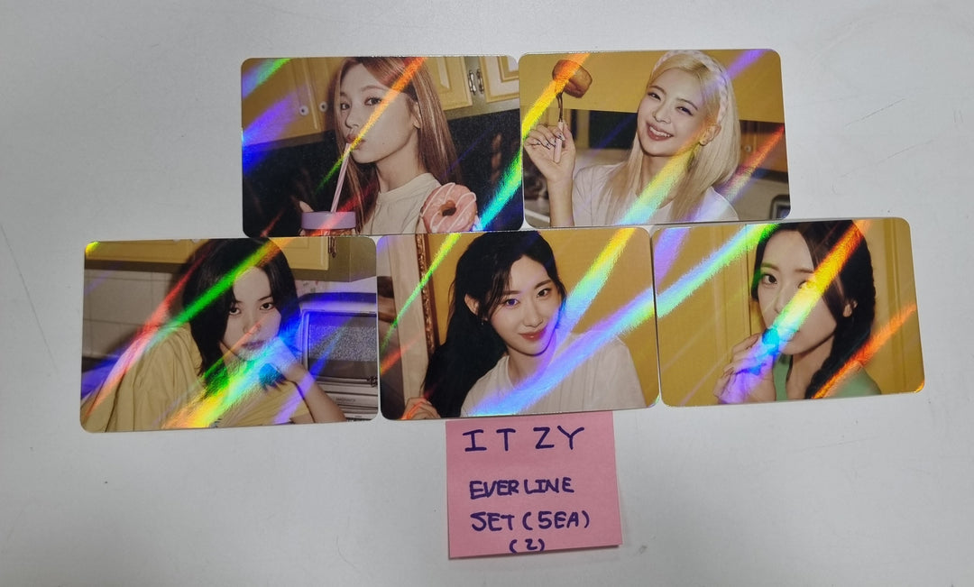 ITZY "Best Friends Forever" - 2024 Season Greetings Everline Pre-Order Benefit Hologram Photocards Set (5EA) [24.1.16] - HALLYUSUPERSTORE