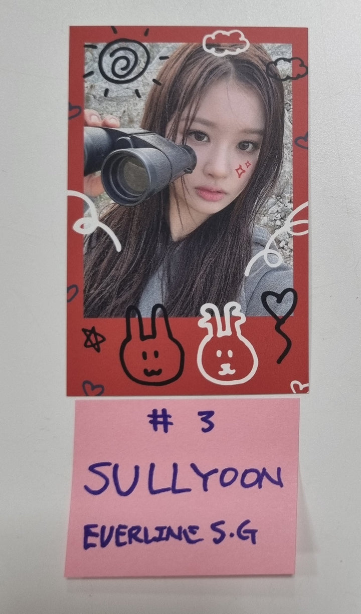 NMIXX "Fe3O4: BREAK" - NMIXX X EVERLINE POP-UP STROE Special Gift Event Polaroid Type Photocard [24.1.16] (Restocked 1/19) - HALLYUSUPERSTORE