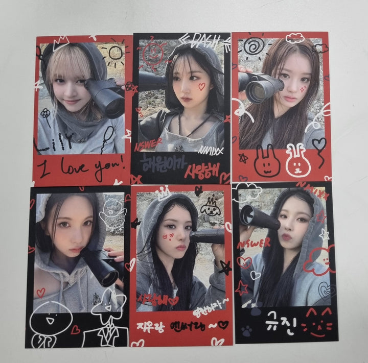 NMIXX "Fe3O4: BREAK" - NMIXX X EVERLINE POP-UP STROE Special Gift Event Polaroid Type Photocard [24.1.16] (Restocked 1/19) - HALLYUSUPERSTORE