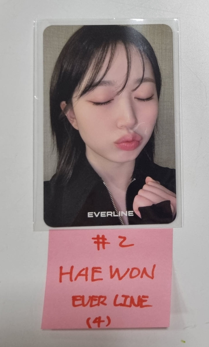 NMIXX "Fe3O4: BREAK" - NMIXX X EVERLINE POP-UP STORE Signing Event Photocard [24.1.16] - HALLYUSUPERSTORE