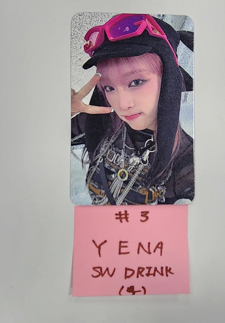 YENA "Good Morning" - Soundwave POP-UP Cafe Drink Special Event Photocard [24.1.16] - HALLYUSUPERSTORE