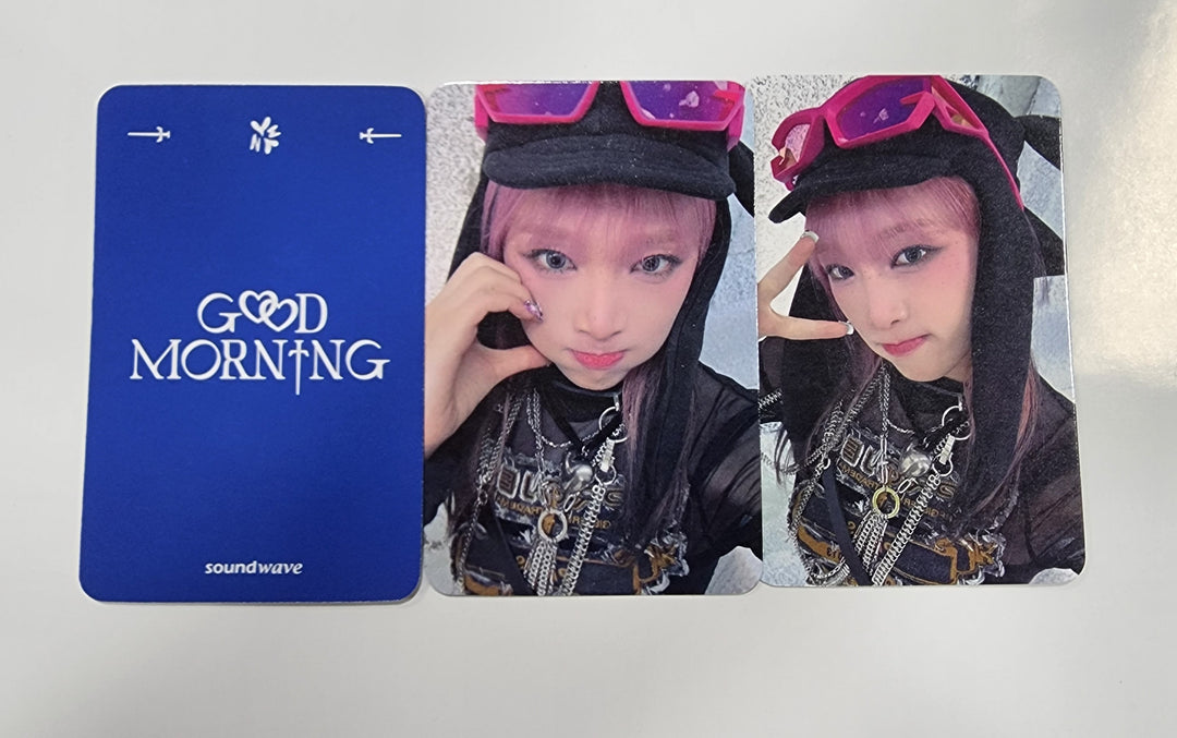 YENA "Good Morning" - Soundwave POP-UP Cafe Drink Special Event Photocard [24.1.16] - HALLYUSUPERSTORE