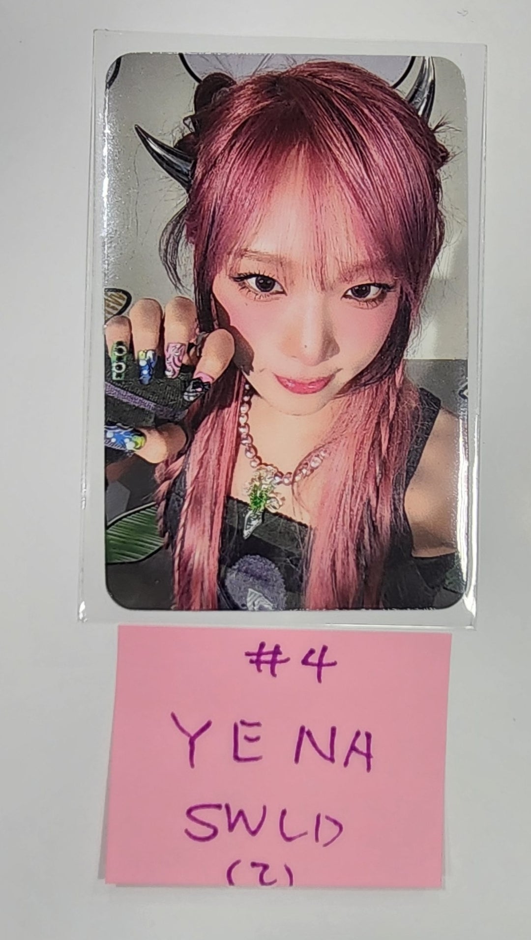 YENA "Good Morning" - Soundwave POP-UP Cafe Luckydraw Event Photocard [24.1.16] - HALLYUSUPERSTORE