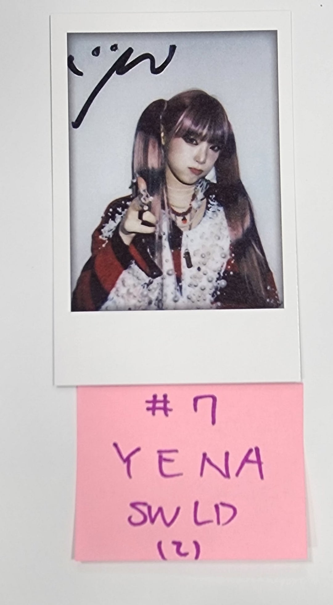 YENA "Good Morning" - Soundwave POP-UP Cafe Luckydraw Event Photocard [24.1.16] - HALLYUSUPERSTORE
