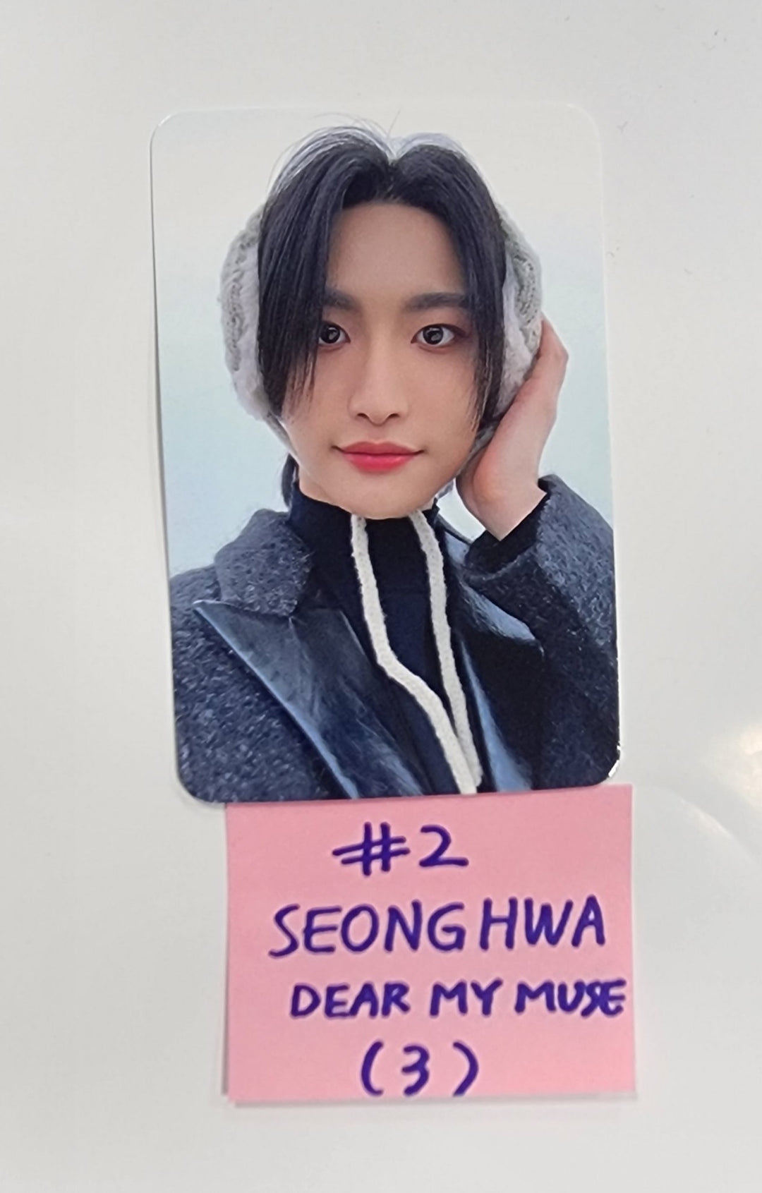 ATEEZ "THE WORLD EP.FIN : WILL" - Dear My Muse Fansign Event Photocard Round 3 [24.1.16] - HALLYUSUPERSTORE