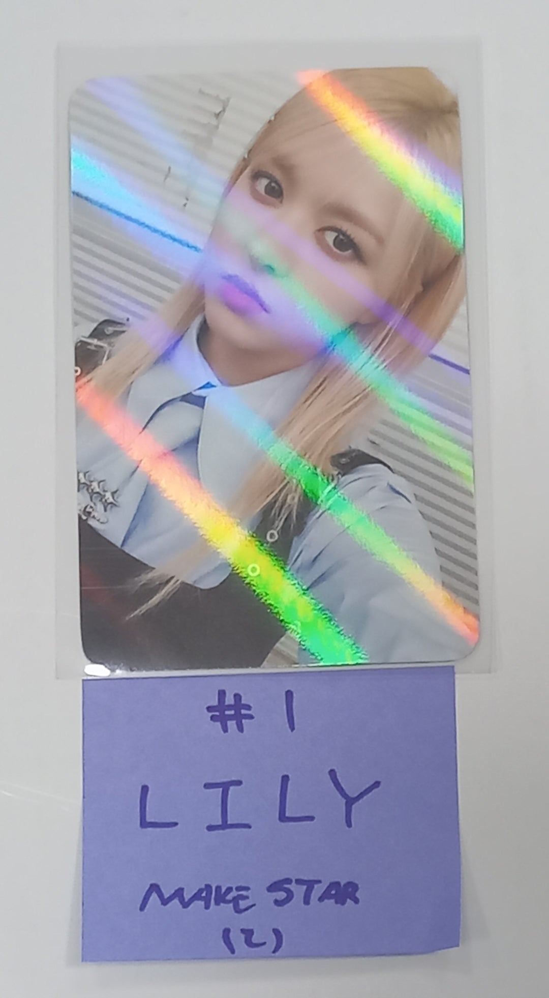 NMIXX "Fe3O4: BREAK" - Makestar Pre-Order Benefit Hologram Photocard [24.1.17] - HALLYUSUPERSTORE