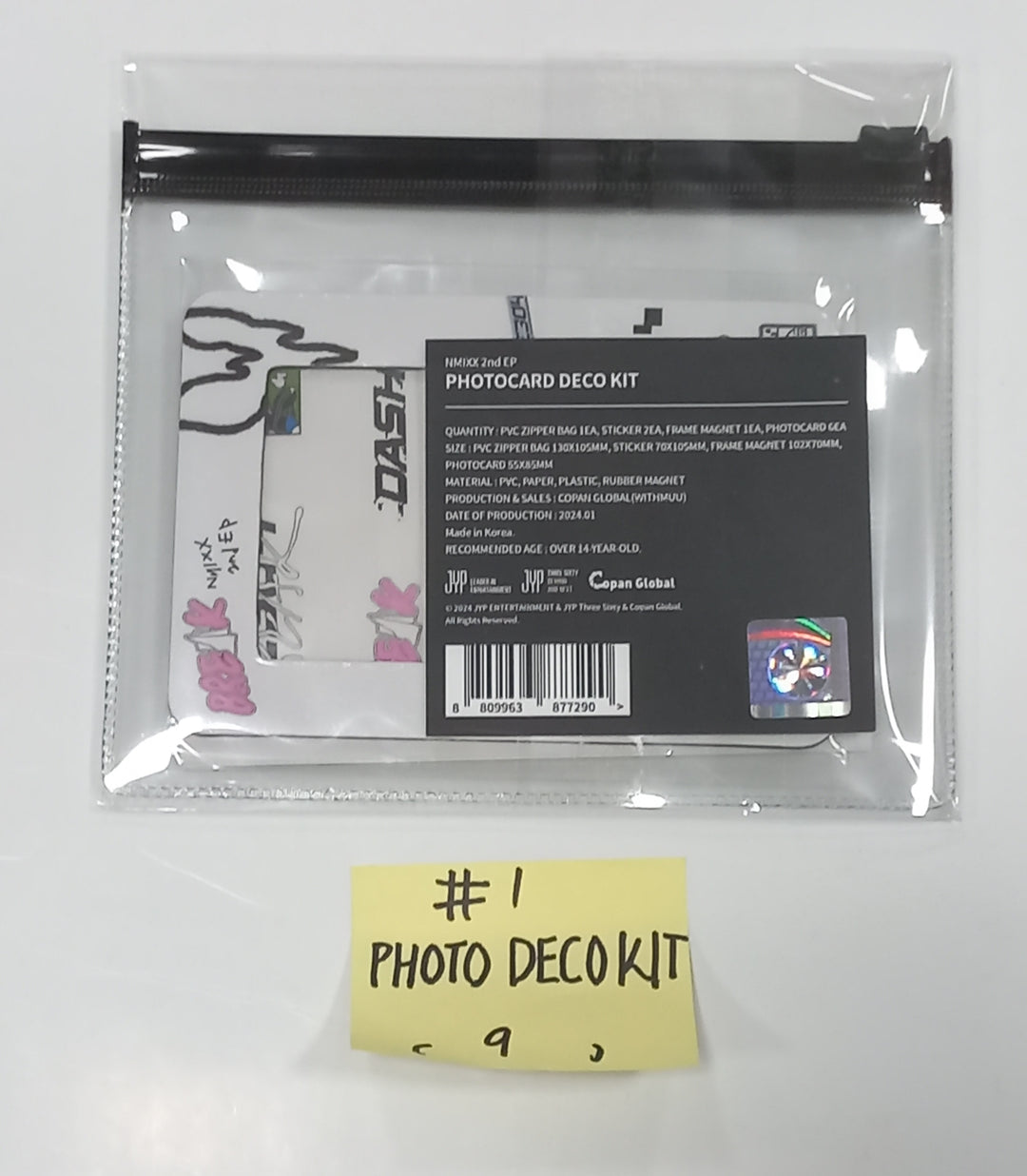 NMIXX "Fe3O4: Break" 2nd EP - Pop-Up Store MD [Photocard Deco Kit, Metal Keyring, Bucket Hat, Hidden Helper Keyring] [24.1.17] - HALLYUSUPERSTORE