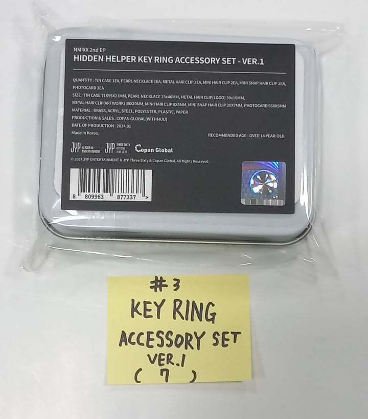 NMIXX "Fe3O4: Break" 2nd EP - Pop-Up Store MD [Photocard Deco Kit, Metal Keyring, Bucket Hat, Hidden Helper Keyring] [24.1.17] - HALLYUSUPERSTORE