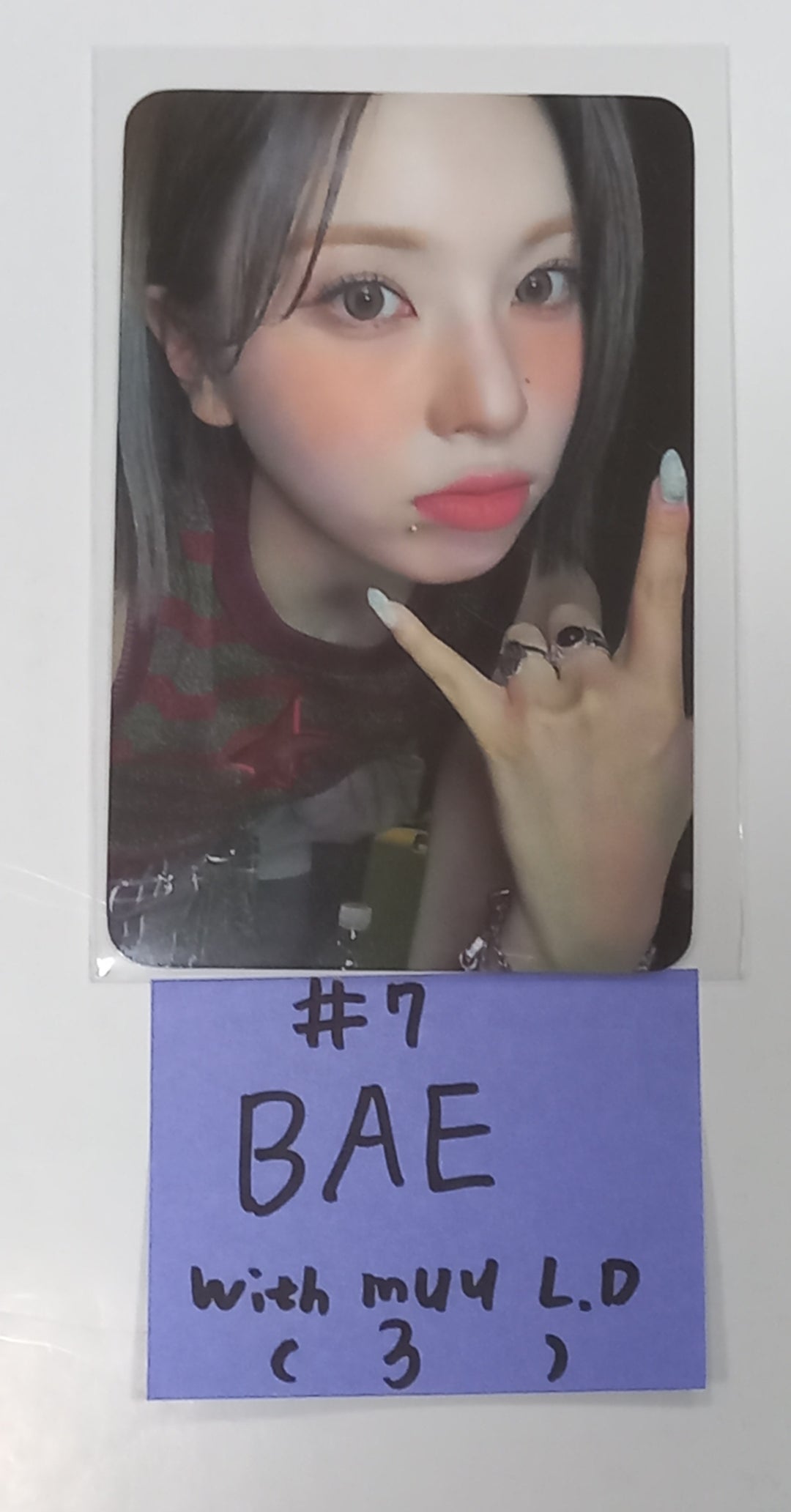 NMIXX "Fe3O4: BREAK" - Withmuu Pop-Up Store Luckydraw Event Photocard [24.1.17] - HALLYUSUPERSTORE