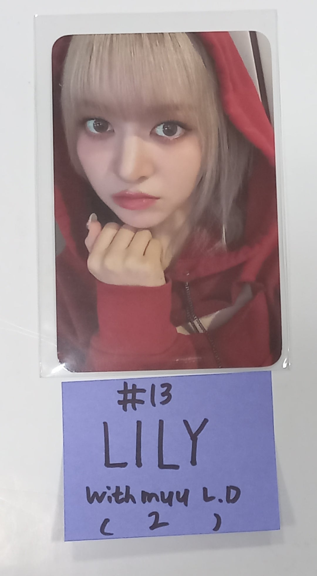 NMIXX "Fe3O4: BREAK" - Withmuu Pop-Up Store Luckydraw Event Photocard [24.1.17] - HALLYUSUPERSTORE