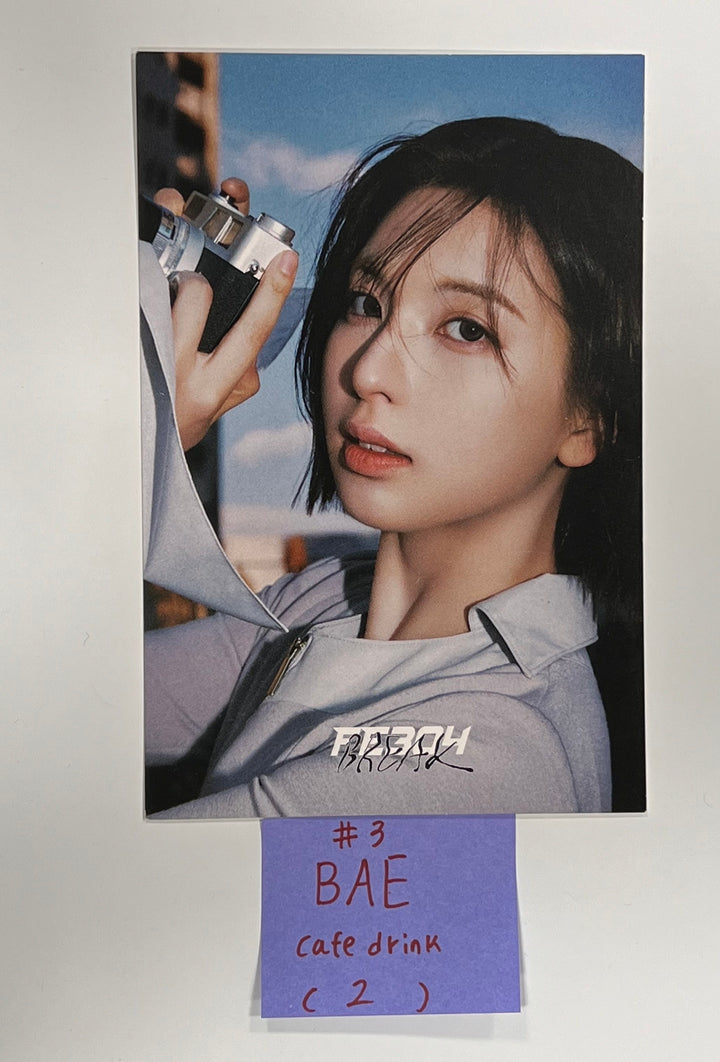 NMIXX "Fe3O4: BREAK" - Withmuu Pop-Up Store Drink &amp; Cake Event Postcard, Mini Photo, Photocard [24.1.17] - HALLYUSUPERSTORE