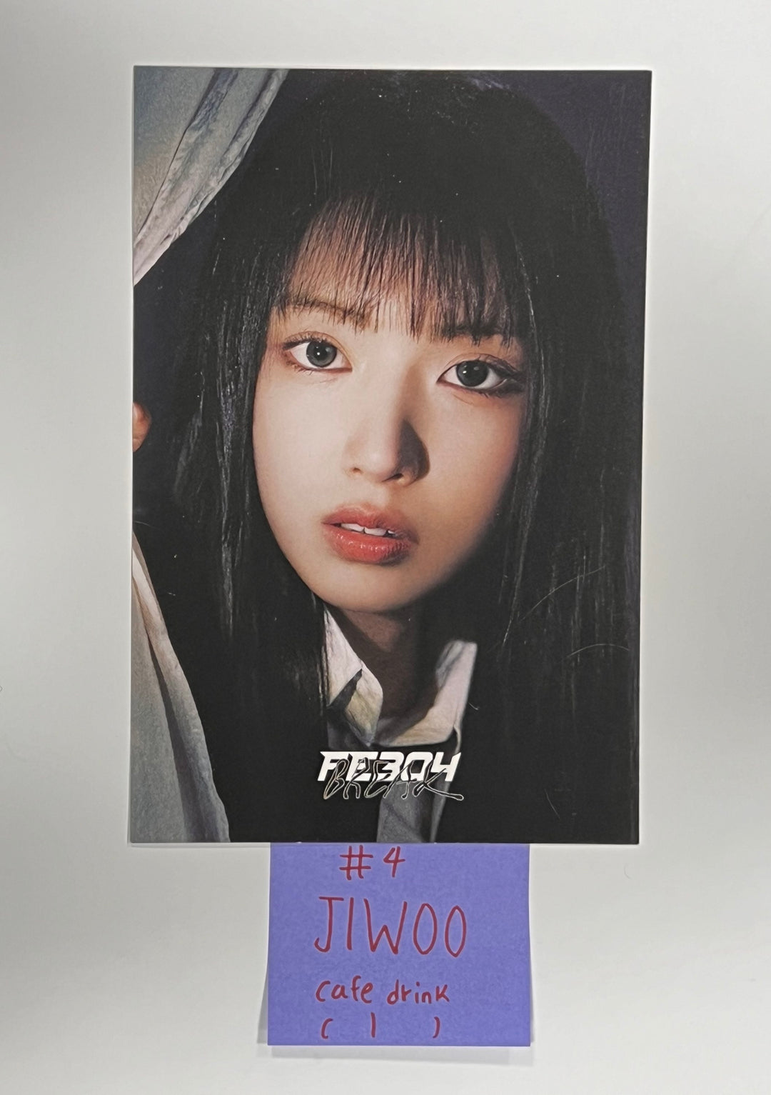 NMIXX "Fe3O4: BREAK" - Withmuu Pop-Up Store Drink &amp; Cake Event Postcard, Mini Photo, Photocard [24.1.17] - HALLYUSUPERSTORE
