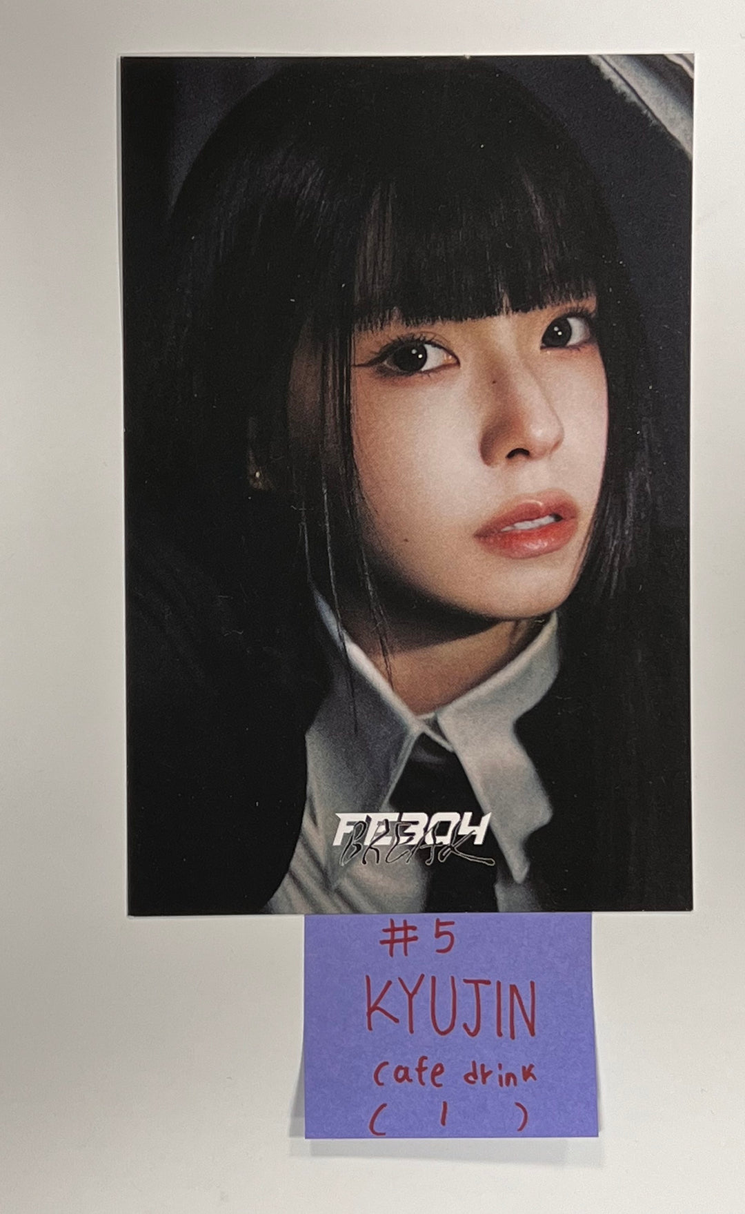NMIXX "Fe3O4: BREAK" - Withmuu Pop-Up Store Drink &amp; Cake Event Postcard, Mini Photo, Photocard [24.1.17] - HALLYUSUPERSTORE