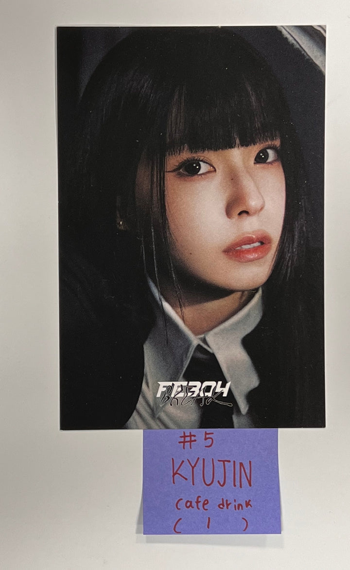 NMIXX "Fe3O4: BREAK" - Withmuu Pop-Up Store Drink &amp; Cake Event Postcard, Mini Photo, Photocard [24.1.17] - HALLYUSUPERSTORE