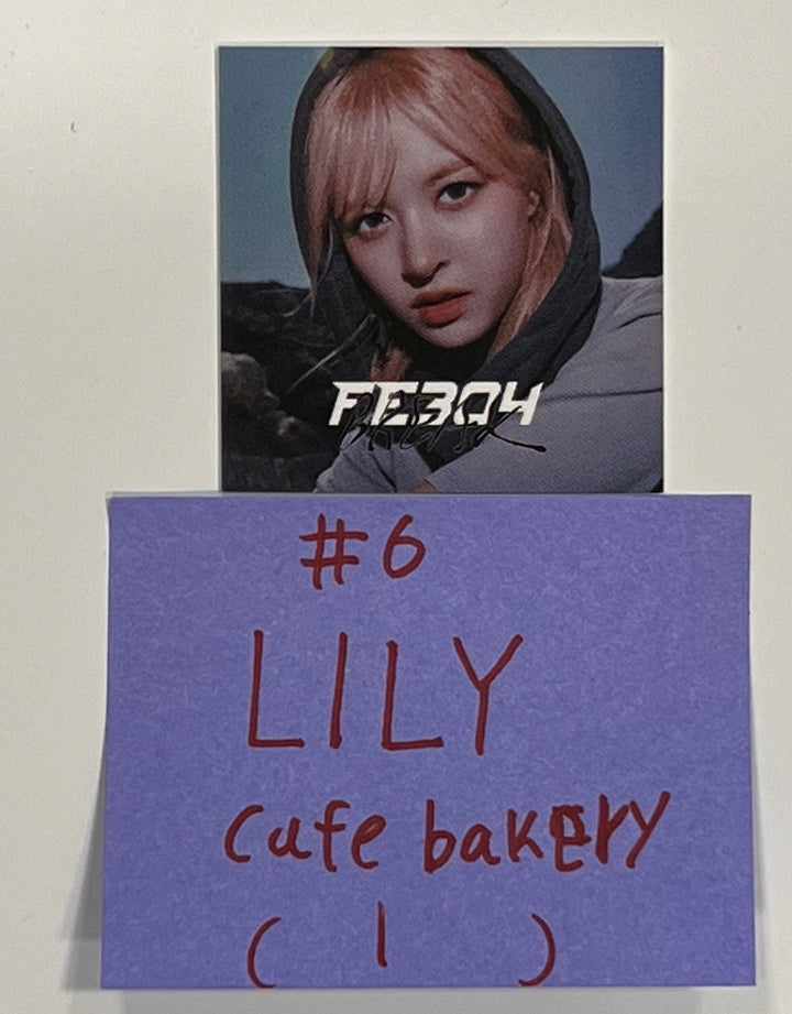NMIXX "Fe3O4: BREAK" - Withmuu Pop-Up Store Drink &amp; Cake Event Postcard, Mini Photo, Photocard [24.1.17] - HALLYUSUPERSTORE