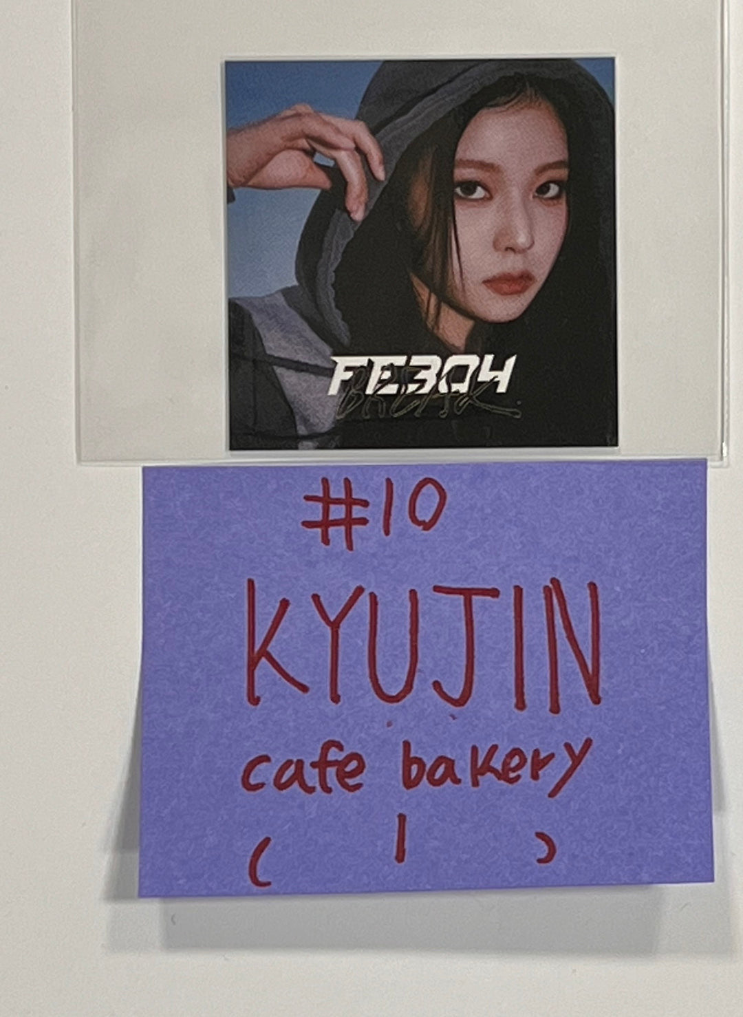 NMIXX "Fe3O4: BREAK" - Withmuu Pop-Up Store Drink &amp; Cake Event Postcard, Mini Photo, Photocard [24.1.17] - HALLYUSUPERSTORE
