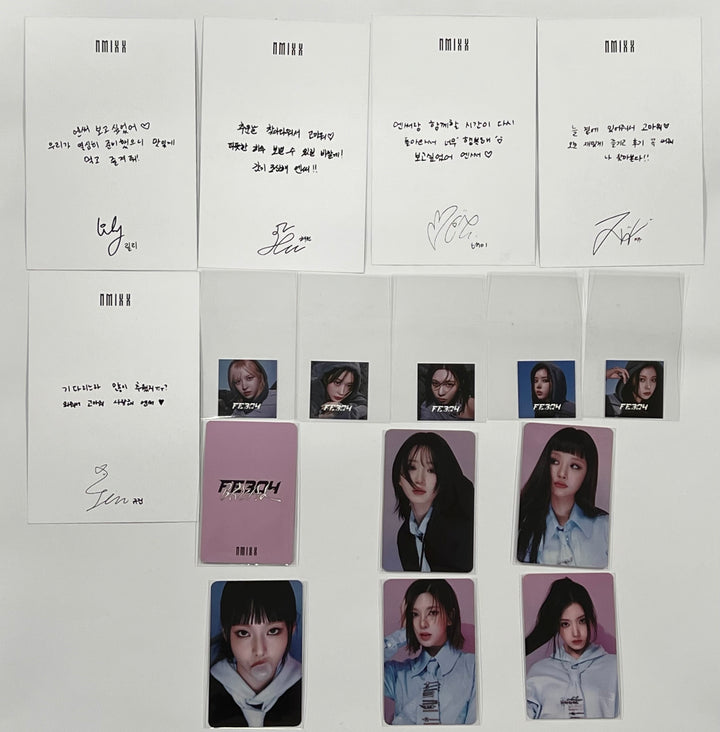 NMIXX "Fe3O4: BREAK" - Withmuu Pop-Up Store Drink &amp; Cake Event Postcard, Mini Photo, Photocard [24.1.17] - HALLYUSUPERSTORE