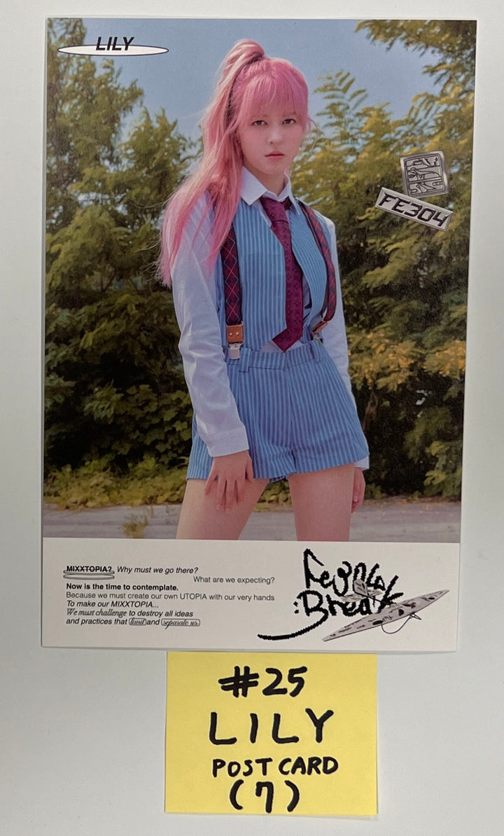 NMIXX "Fe3O4: BREAK" - Official Photocard, Postcard [24.1.17] - HALLYUSUPERSTORE