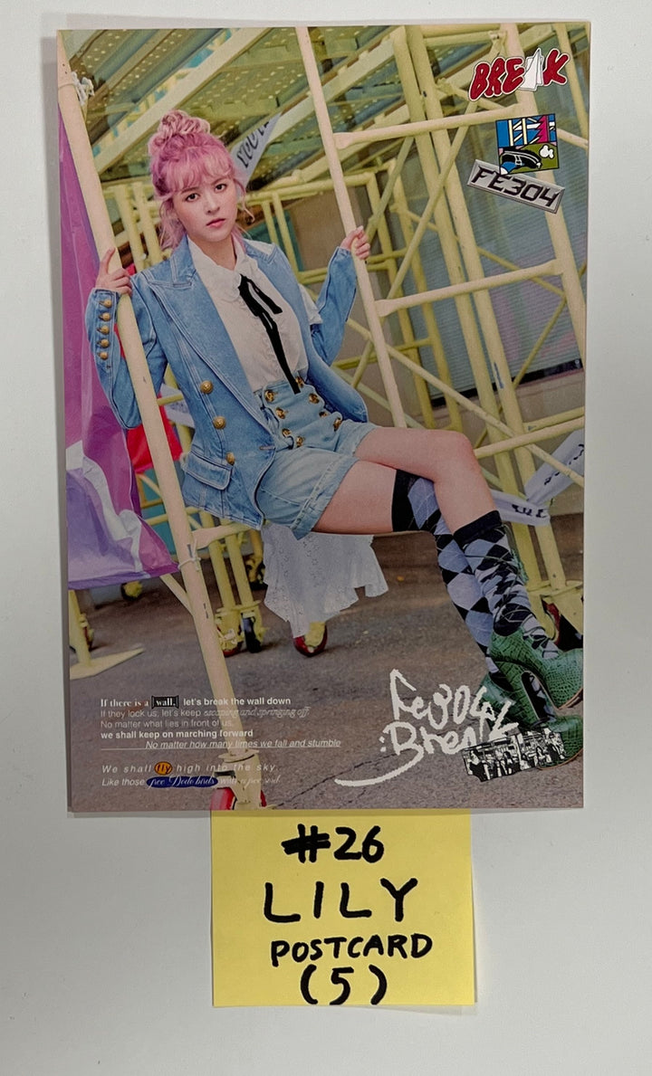 NMIXX "Fe3O4: BREAK" - Official Photocard, Postcard [24.1.17] - HALLYUSUPERSTORE