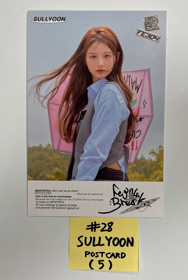 NMIXX "Fe3O4: BREAK" - Official Photocard, Postcard [24.1.17] - HALLYUSUPERSTORE