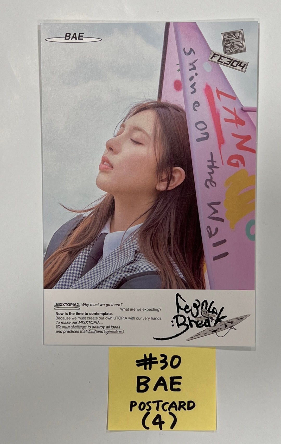 NMIXX "Fe3O4: BREAK" - Official Photocard, Postcard [24.1.17] - HALLYUSUPERSTORE