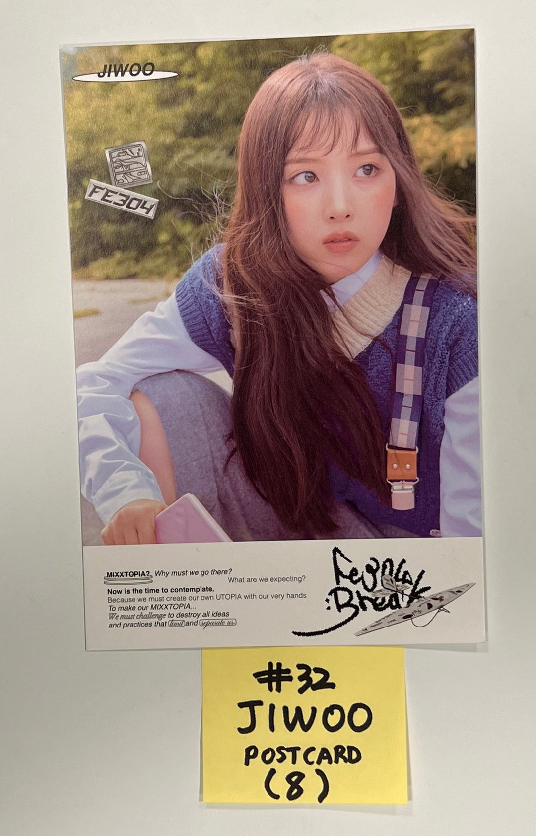NMIXX "Fe3O4: BREAK" - Official Photocard, Postcard [24.1.17] - HALLYUSUPERSTORE