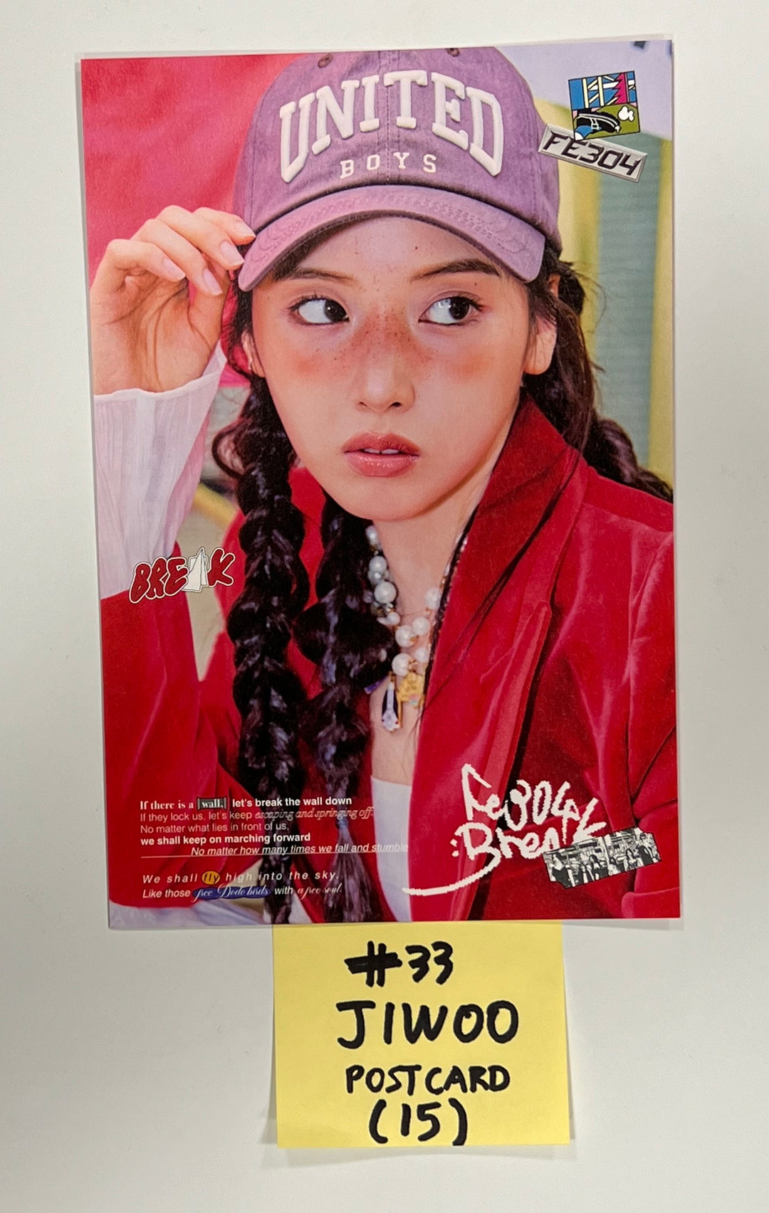 NMIXX "Fe3O4: BREAK" - Official Photocard, Postcard [24.1.17] - HALLYUSUPERSTORE