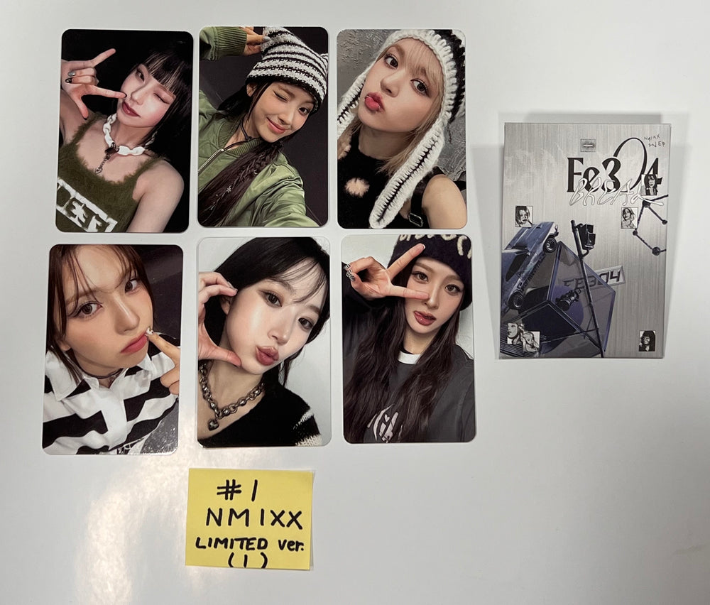NMIXX "Fe3O4: BREAK" - Official Photocards Set (6EA) [Limited Ver.] [Restocked 2/7] [24.1.17] - HALLYUSUPERSTORE