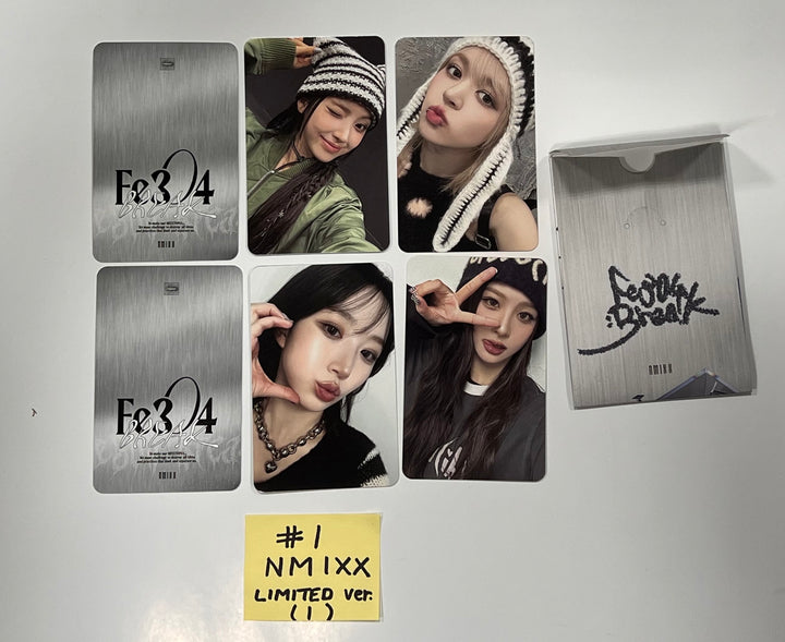 NMIXX "Fe3O4: BREAK" - Official Photocards Set (6EA) [Limited Ver.] [Restocked 2/7] [24.1.17] - HALLYUSUPERSTORE