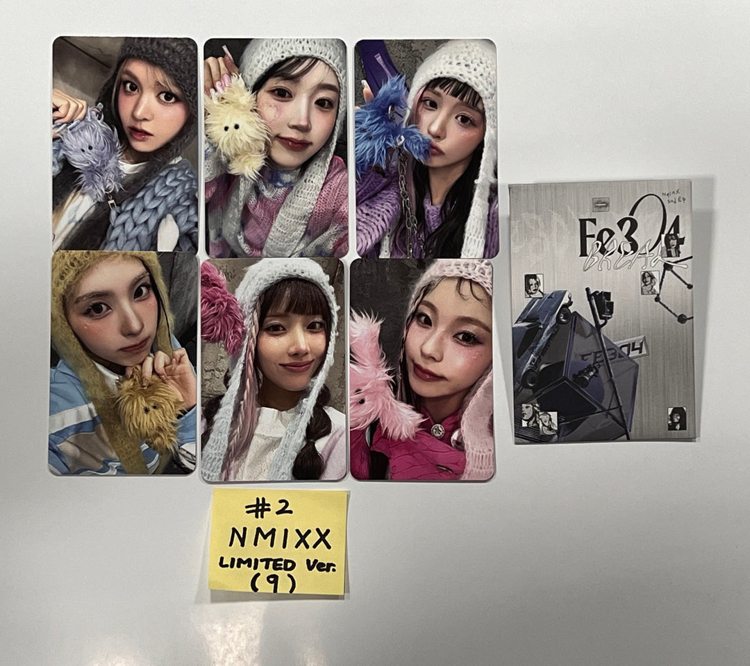 NMIXX "Fe3O4: BREAK" - Official Photocards Set (6EA) [Limited Ver.] [Restocked 2/7] [24.1.17] - HALLYUSUPERSTORE