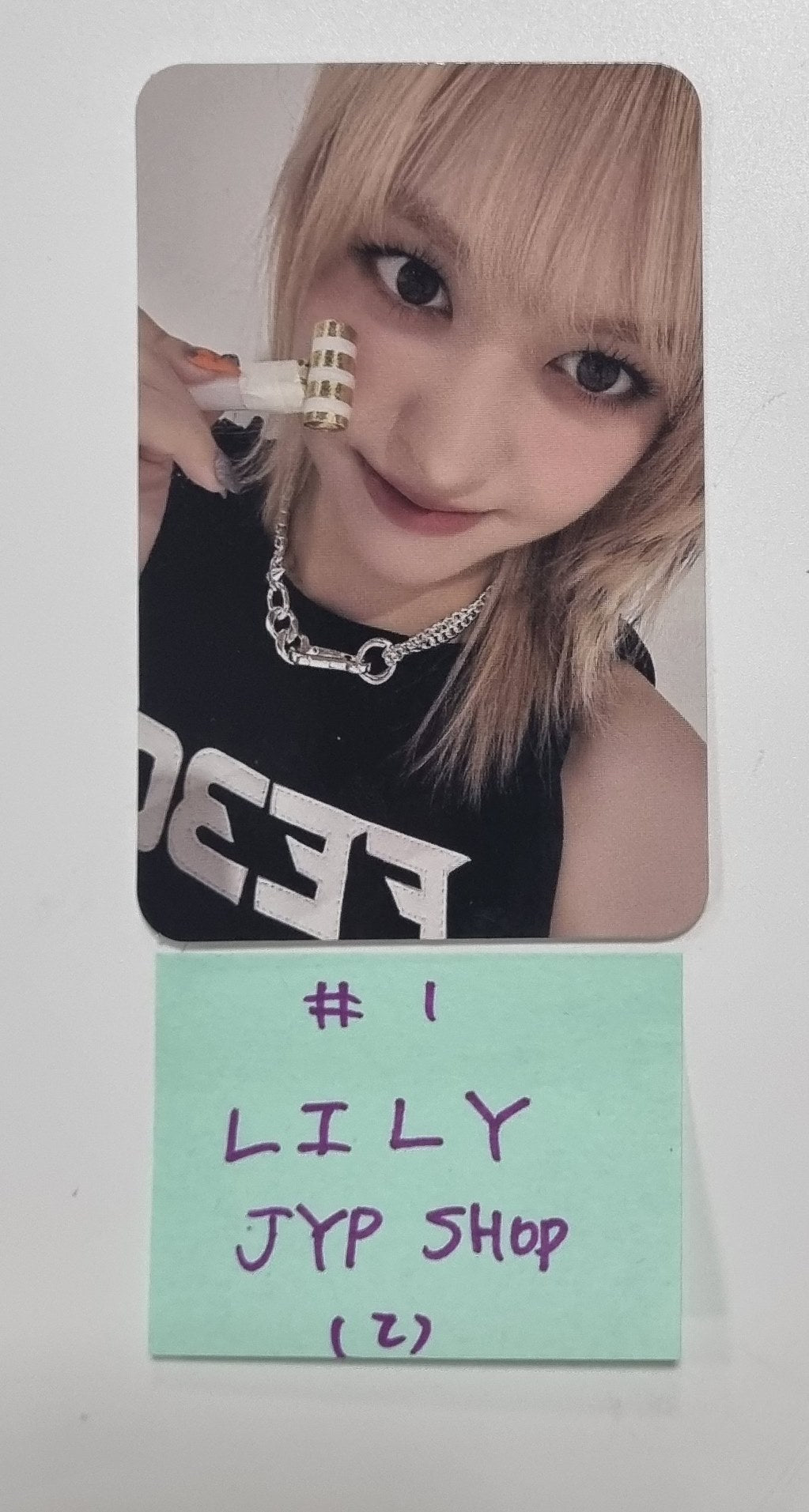 NMIXX "Fe3O4: BREAK" - JYP Shop Pre-Order Benefit Photocard [24.1.18] (Restocked 1/19) - HALLYUSUPERSTORE
