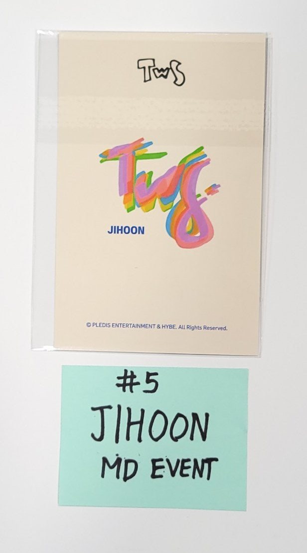 TWS "TWS : THE MUSEUM VISITOR" - POP-UP THE HYUNDAI SEOUL MD Event Photocard [24.1.18] - HALLYUSUPERSTORE