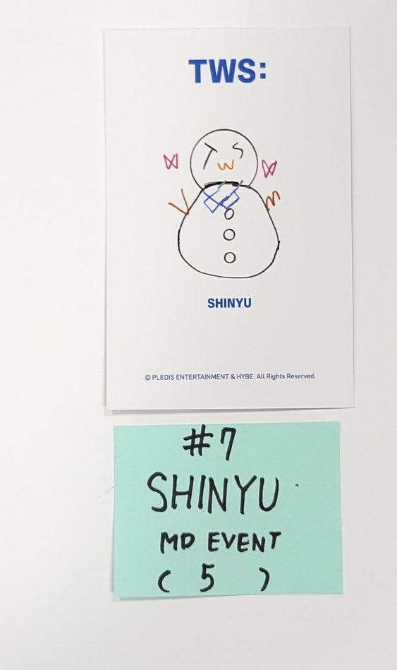 TWS "TWS : THE MUSEUM VISITOR" - POP-UP THE HYUNDAI SEOUL MD Event Photocard [24.1.18] - HALLYUSUPERSTORE