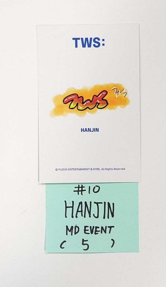 TWS "TWS : THE MUSEUM VISITOR" - POP-UP THE HYUNDAI SEOUL MD Event Photocard [24.1.18] - HALLYUSUPERSTORE