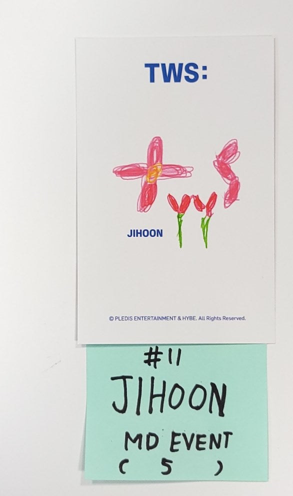 TWS "TWS : THE MUSEUM VISITOR" - POP-UP THE HYUNDAI SEOUL MD Event Photocard [24.1.18] - HALLYUSUPERSTORE
