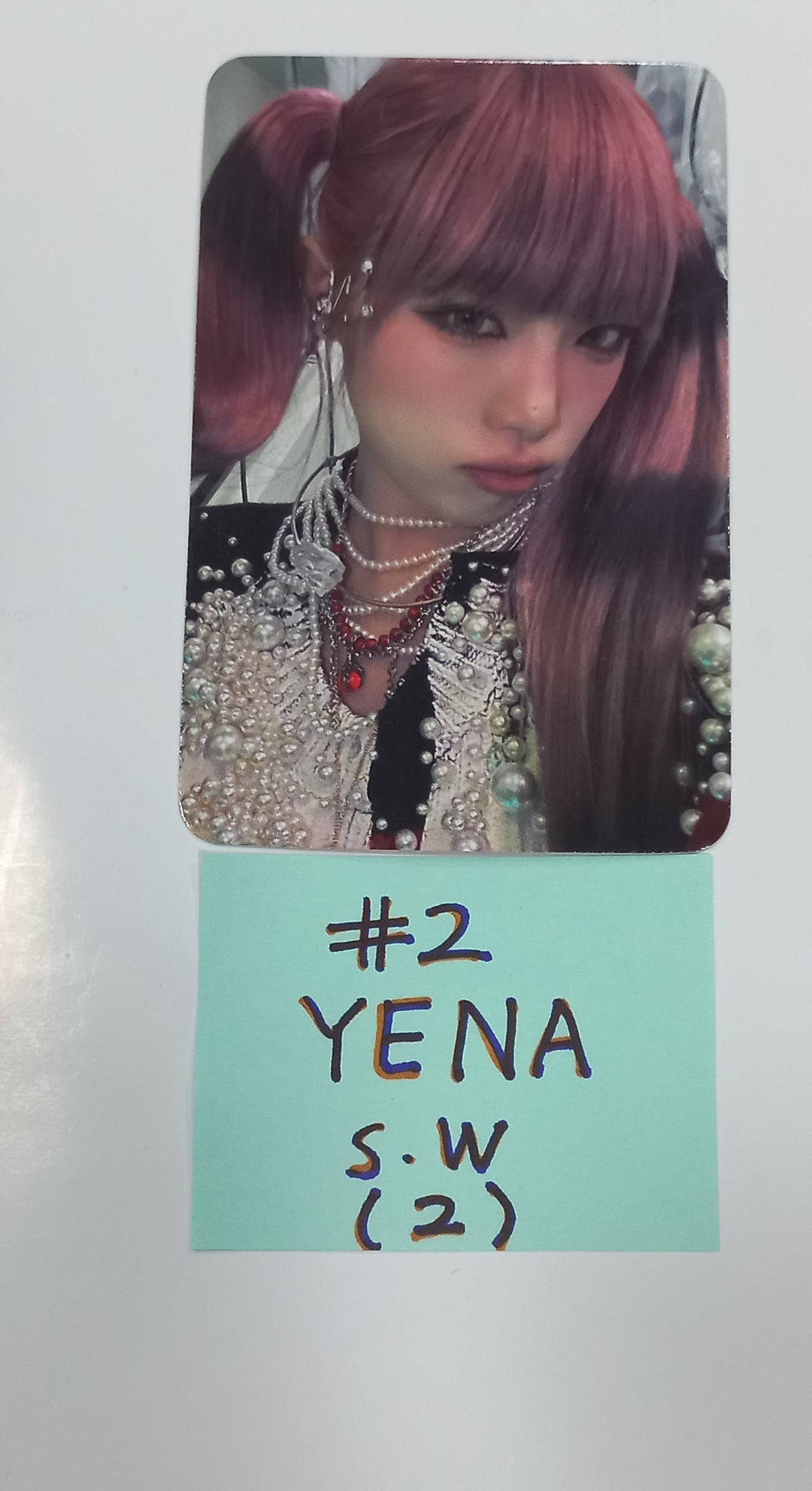 YENA "Good Morning" - Soundwave Pre-Order Benefit Photocard [24.1.18] - HALLYUSUPERSTORE