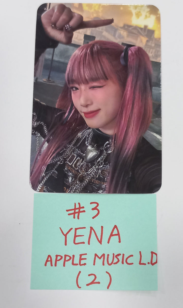 YENA "Good Morning" - Apple Music Lucky Draw Event Photocard, Polaroid Type Phtoocard [24.1.18] - HALLYUSUPERSTORE