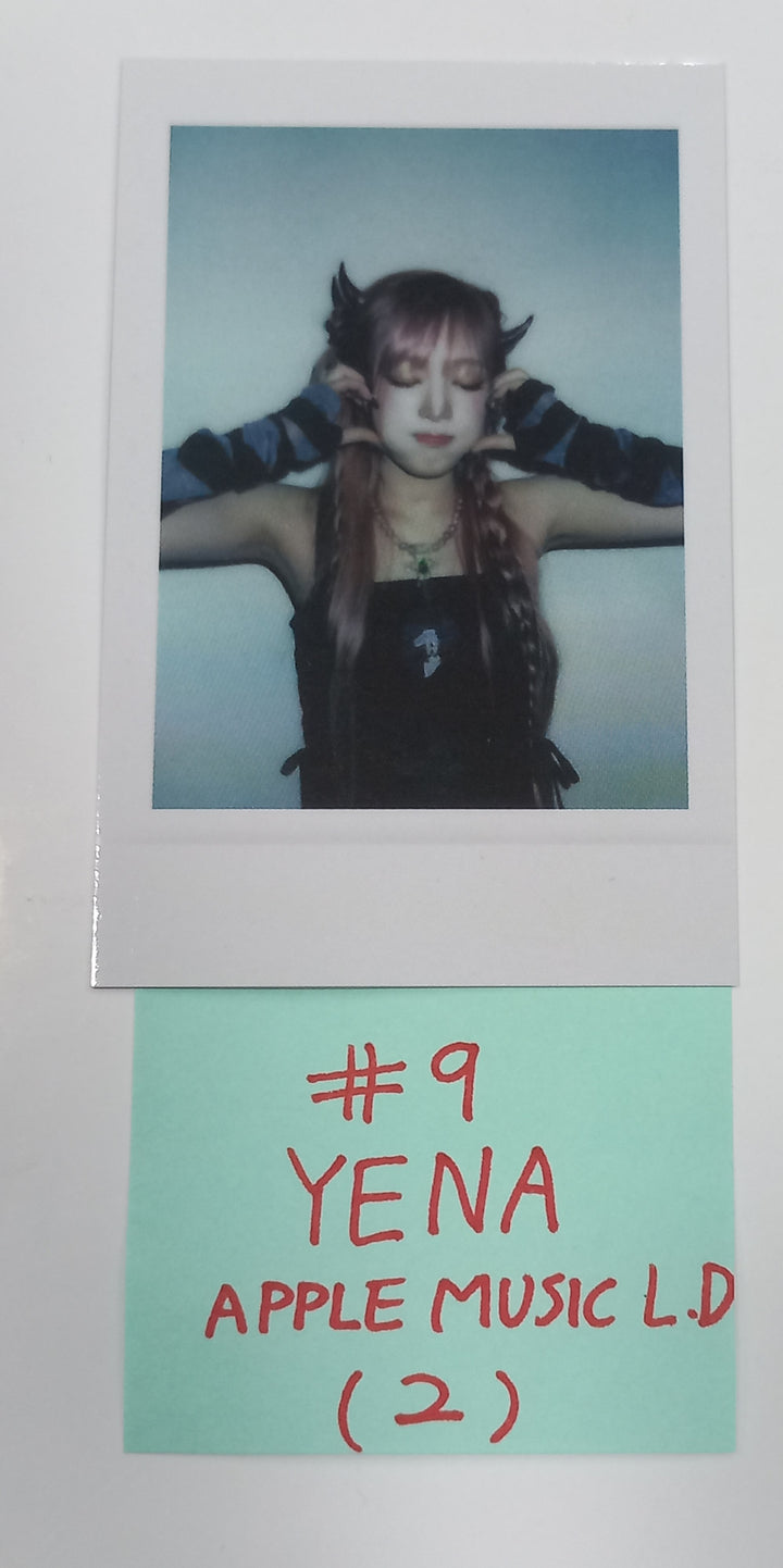 YENA "Good Morning" - Apple Music Lucky Draw Event Photocard, Polaroid Type Phtoocard [24.1.18] - HALLYUSUPERSTORE