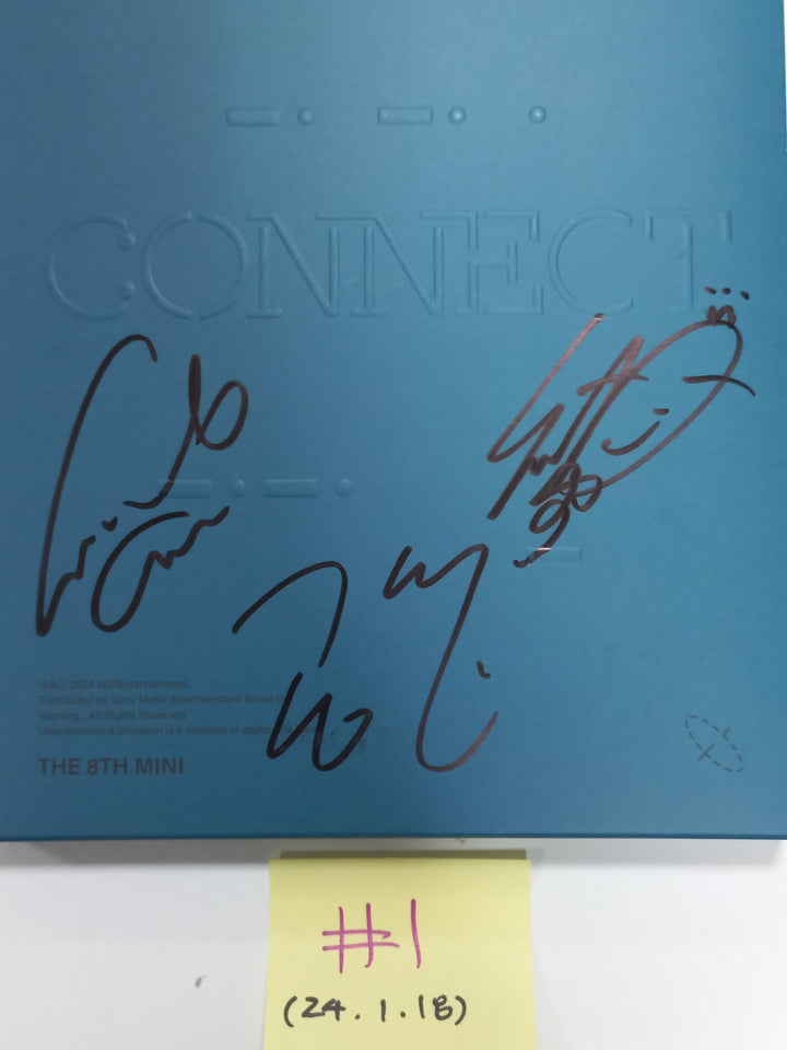 B1A4 "CONNECT" - Hand Autographed(Signed) Promo Album [24.1.18] - HALLYUSUPERSTORE