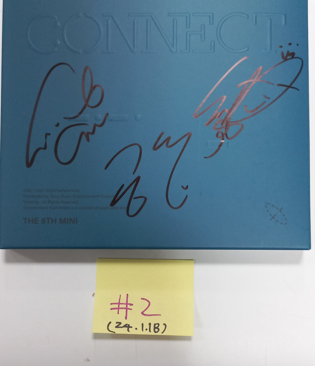 B1A4 "CONNECT" - Hand Autographed(Signed) Promo Album [24.1.18] - HALLYUSUPERSTORE