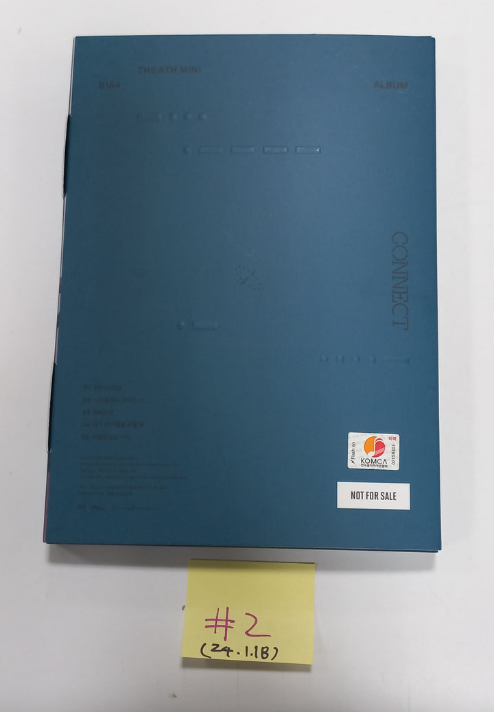 B1A4 "CONNECT" - Hand Autographed(Signed) Promo Album [24.1.18] - HALLYUSUPERSTORE