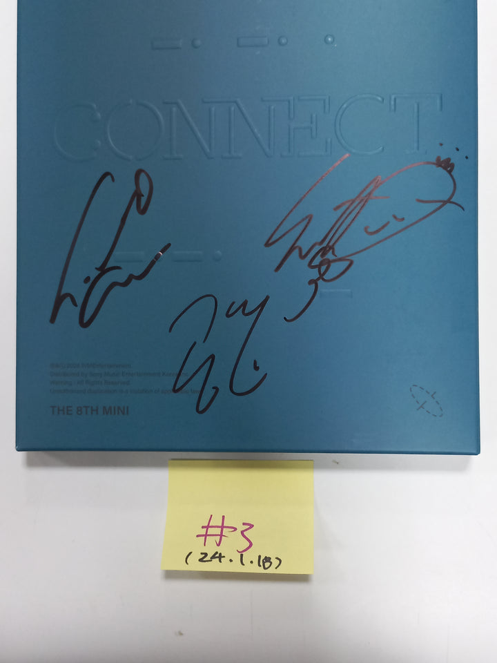 B1A4 "CONNECT" - Hand Autographed(Signed) Promo Album [24.1.18] - HALLYUSUPERSTORE