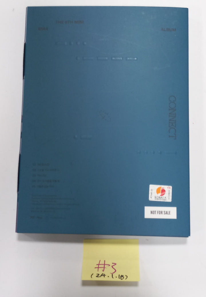 B1A4 "CONNECT" - Hand Autographed(Signed) Promo Album [24.1.18] - HALLYUSUPERSTORE