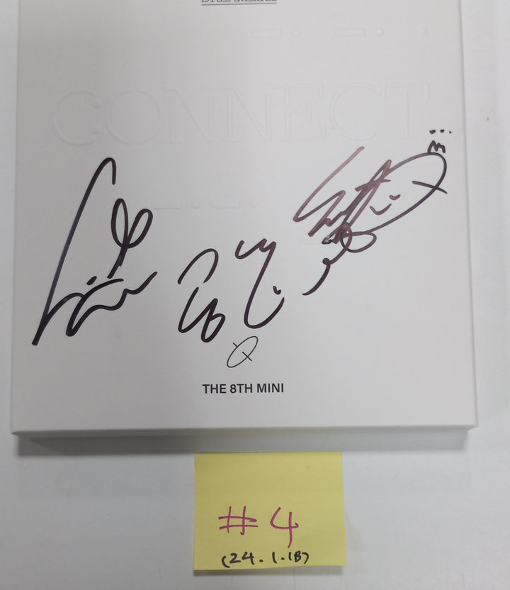 B1A4 "CONNECT" - Hand Autographed(Signed) Promo Album [24.1.18] - HALLYUSUPERSTORE