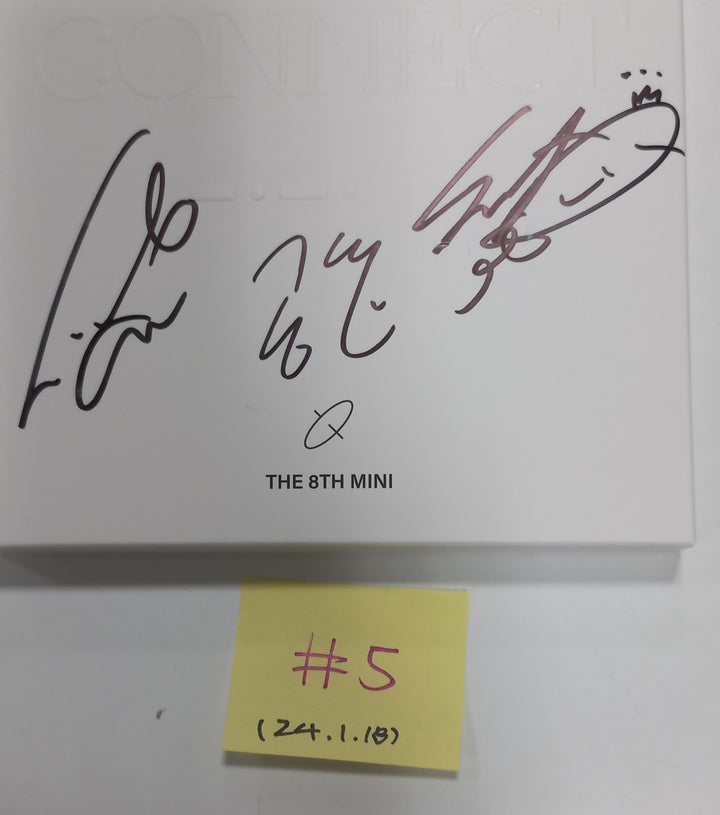 B1A4 "CONNECT" - Hand Autographed(Signed) Promo Album [24.1.18] - HALLYUSUPERSTORE