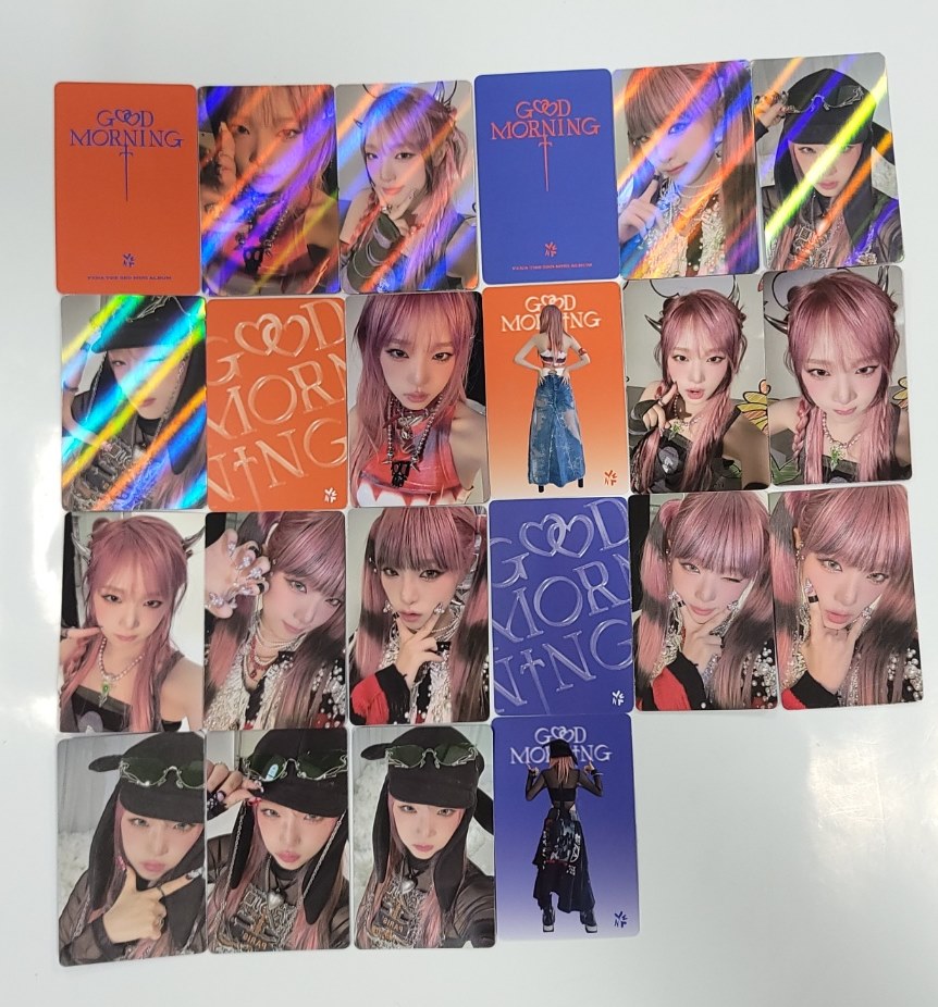 YENA "Good Morning" - Official Photocard [24.1.18] - HALLYUSUPERSTORE