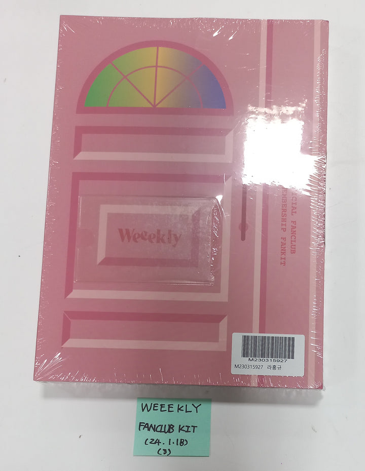 Weeekly OFFICIAL FANCLUB 1st Daileee - Official Fan Club Kit [24.1.18] - HALLYUSUPERSTORE