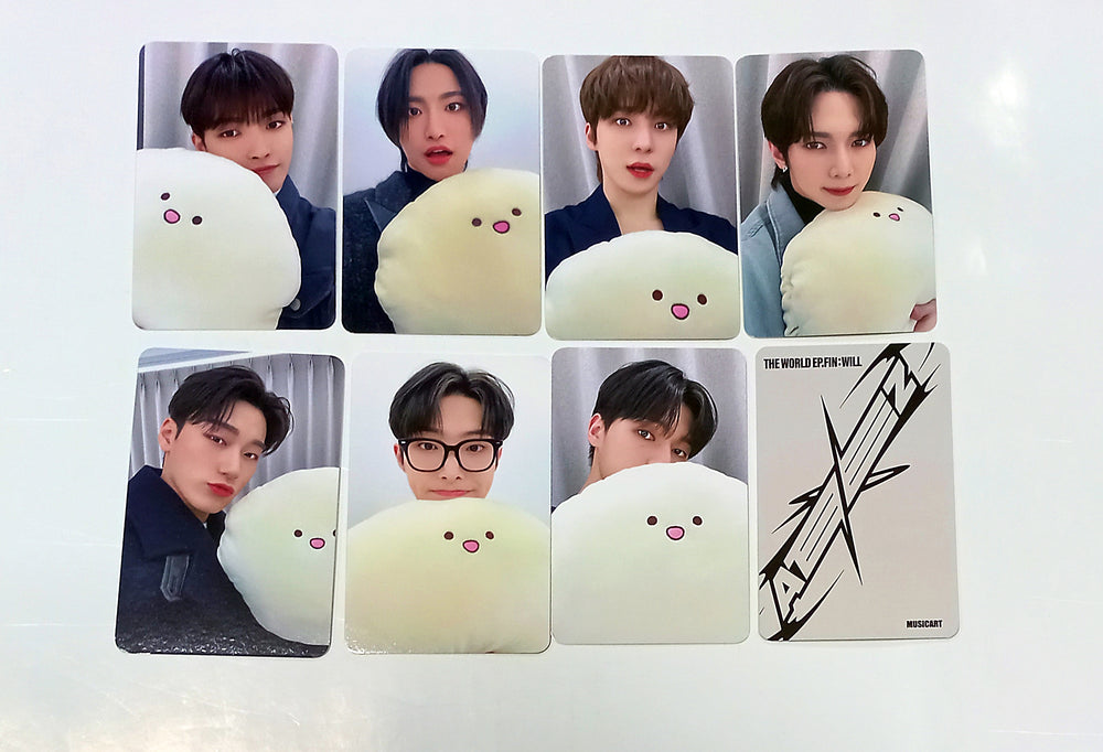 Ateez - "The World Ep.Fin : Will" Music Art Fansign Event Photocard (DigiPack Ver.) [24.1.19] - HALLYUSUPERSTORE